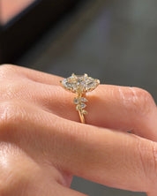 2.04ct D-VVS1 Marquise Lab Diamond Willow - PBD Engagement Rings