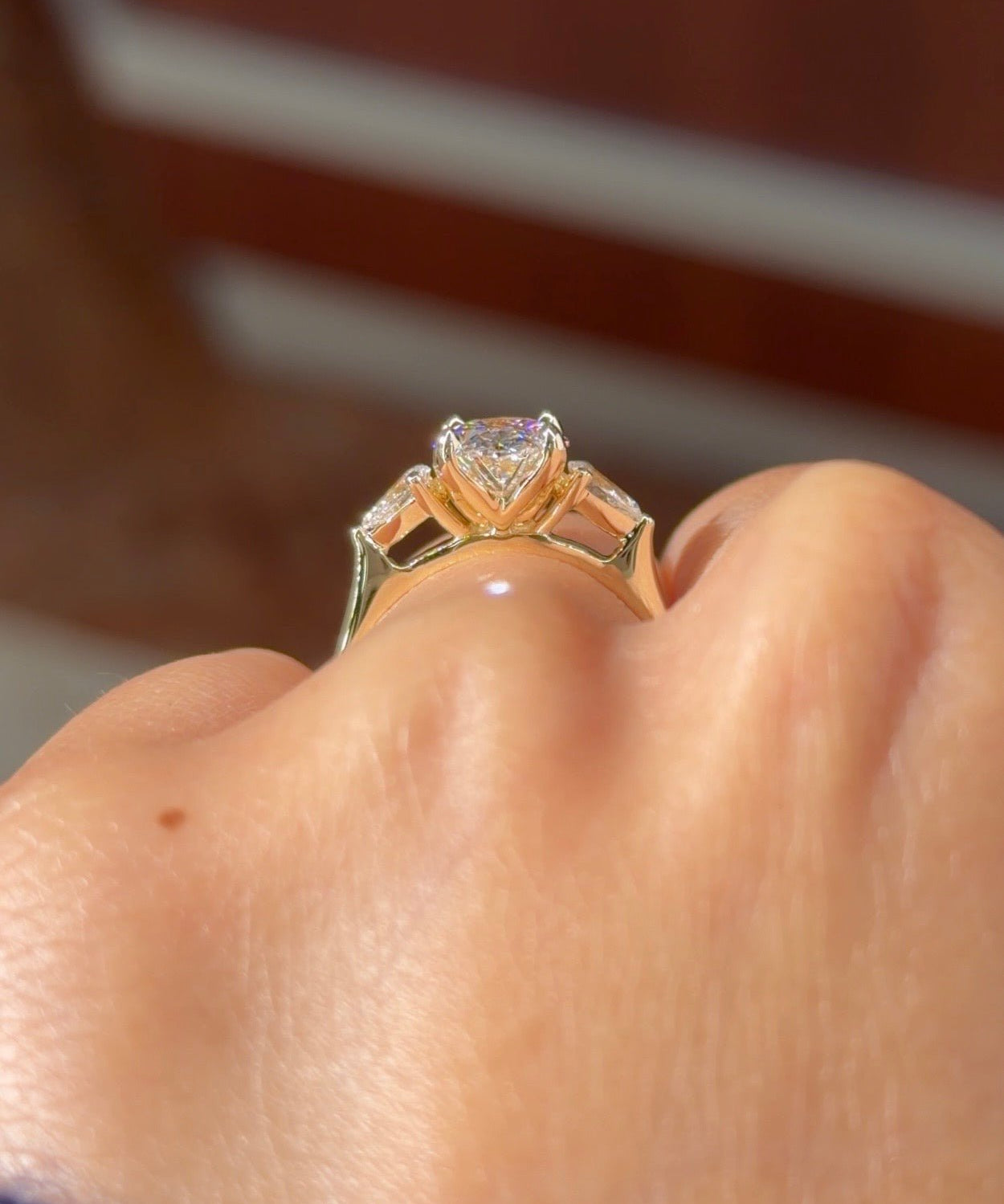 2.04ct D-VVS1 Oval Lab Diamond Lisa - PBD Engagement Rings
