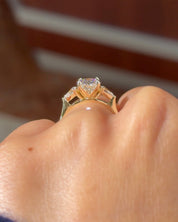 2.04ct D-VVS1 Oval Lab Diamond Lisa - PBD Engagement Rings