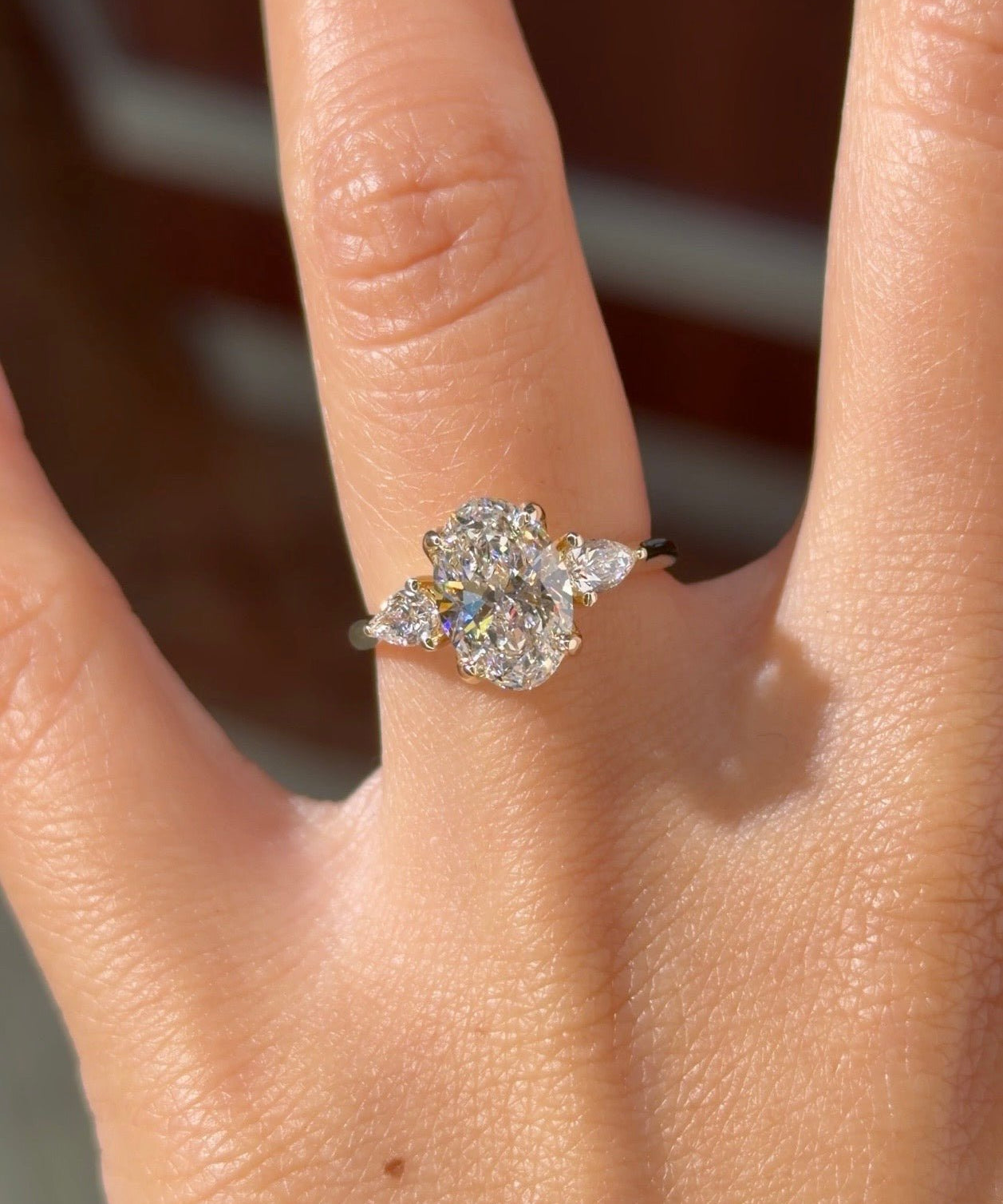 2.04ct D-VVS1 Oval Lab Diamond Lisa - PBD Engagement Rings