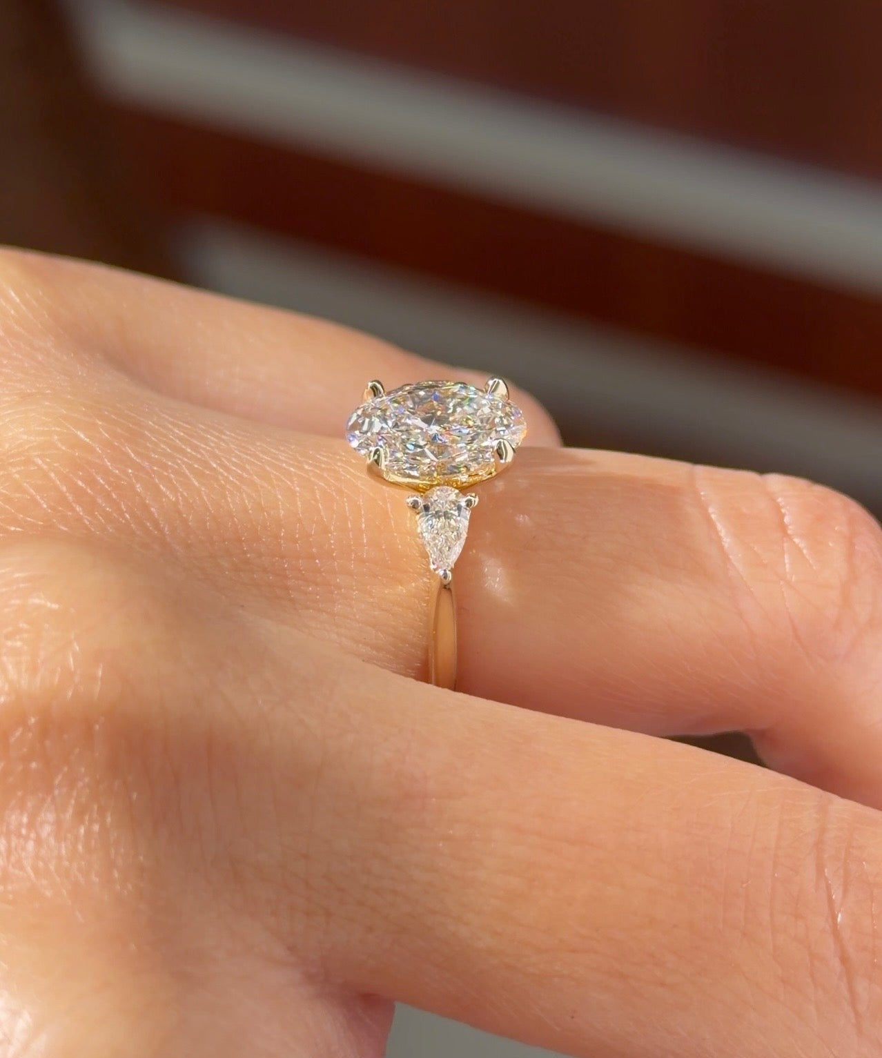 2.04ct D-VVS1 Oval Lab Diamond Lisa - PBD Engagement Rings