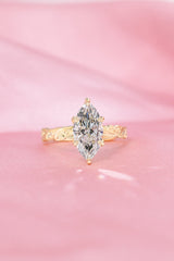 2.04ct E-VVS2 Marquise Lab Diamond Josephine