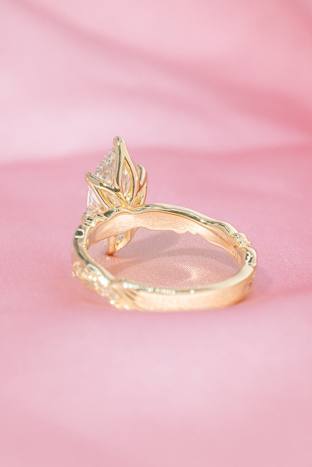 2.04ct E - VVS2 Marquise Lab Diamond Josephine - PBD Engagement Rings