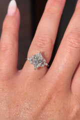 2.04ct E-VVS2 Marquise Lab Diamond Sarah