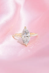 2.04ct F-VS1 Marquise Lab Diamond Shelby