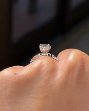 2.04ct F-VVS2 Oval Lab Diamond Ariel - PBD Engagement Rings