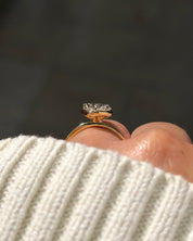 2.04ct F-VVS2 Oval Lab Diamond Georgia - PBD Engagement Rings