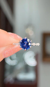2.04ct Tanzanite Round Ren - PBD Rings