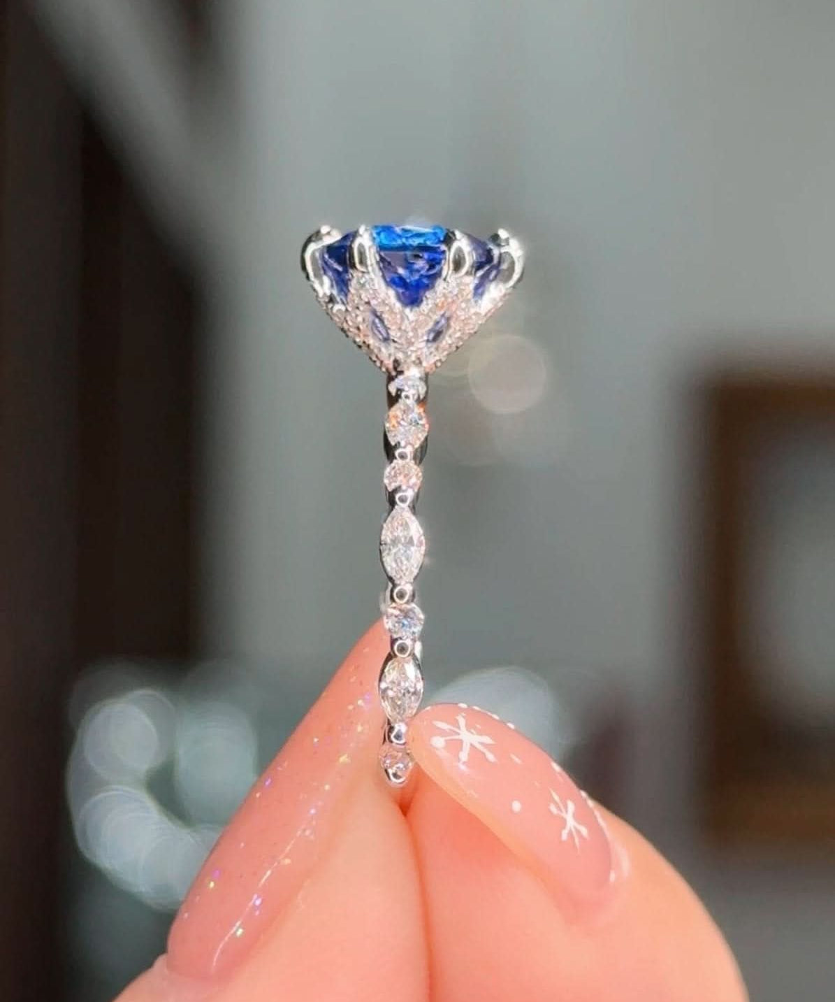 2.04ct Tanzanite Round Ren - PBD Rings