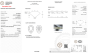 2.05 Carat D-IF Pear Lab Grown Diamond - IGI (127952) - PBD Loose Diamond