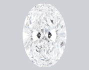 2.05 Carat D - VVS2 Oval Lab Grown Diamond - IGI (123829) - PBD Loose Diamond