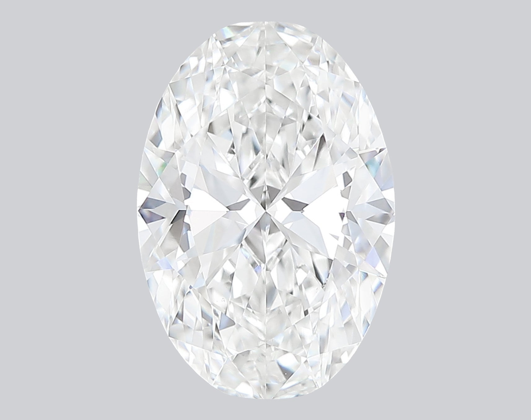 2.05 Carat F - VVS2 Oval Lab Grown Diamond - IGI (124977) - PBD Loose Diamond