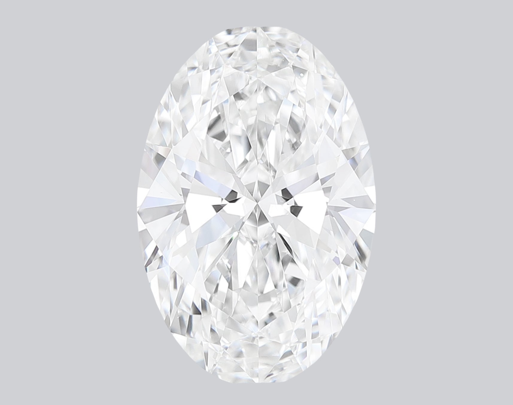 2.05 Carat F-VVS2 Oval Lab Grown Diamond - IGI (#128446) - PBD Loose Diamond