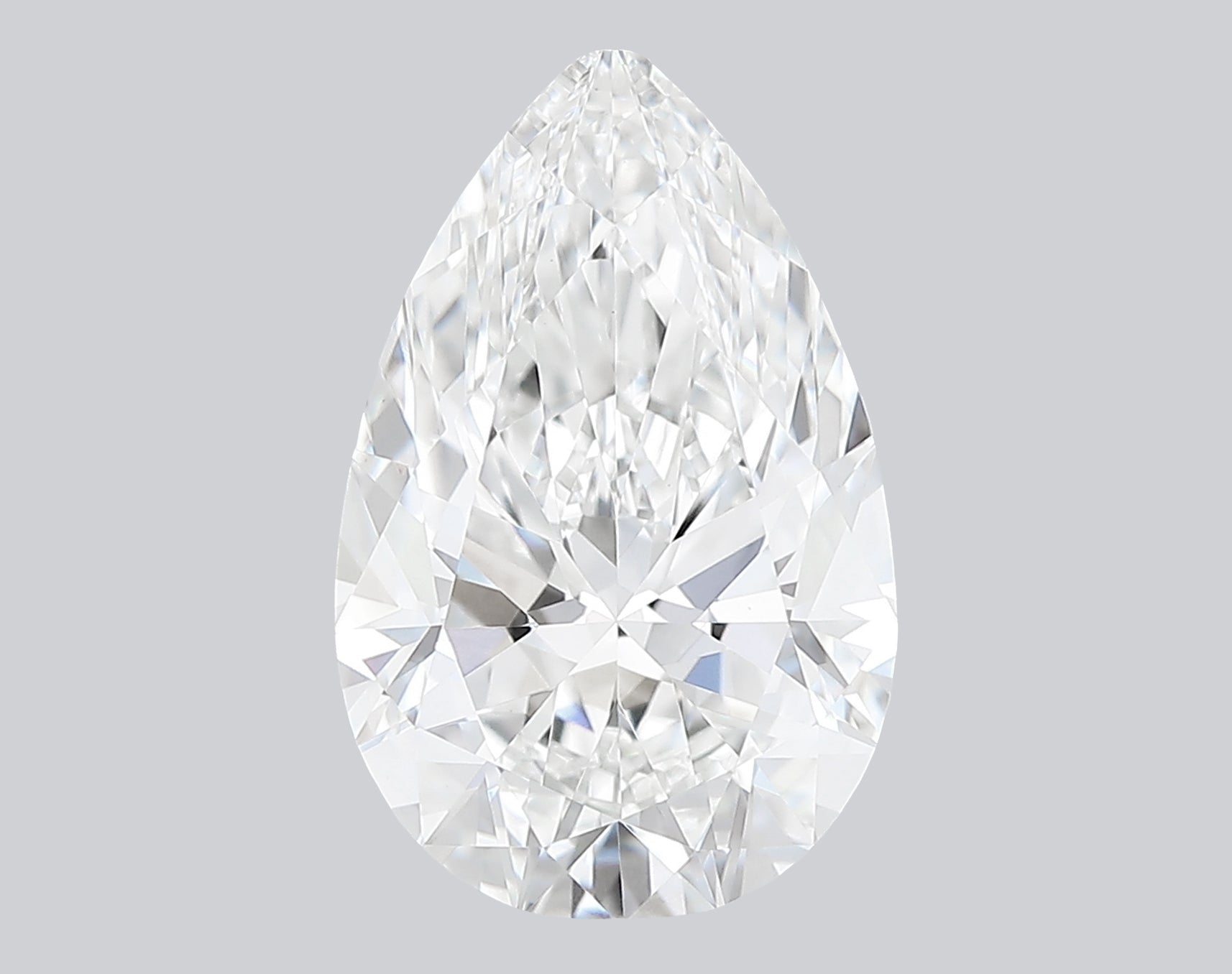 2.05 Carat F - VVS2 Pear Lab Grown Diamond - IGI (125036) - PBD Loose Diamond