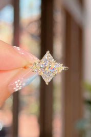 2.05ct D-VS1 Marquise Lab Diamond Nova Engagement Rings Princess Bride Diamonds 