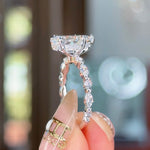 2.05ct D-VVS2 Pear Lab Diamond Rei Engagement Rings Princess Bride Diamonds 