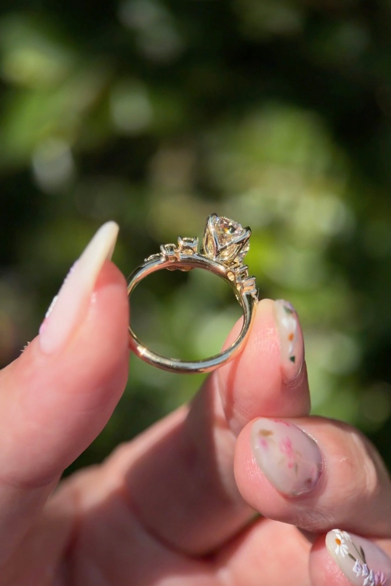 2.05ct F - VVS2 Oval Lab Diamond Supernova - PBD Engagement Rings