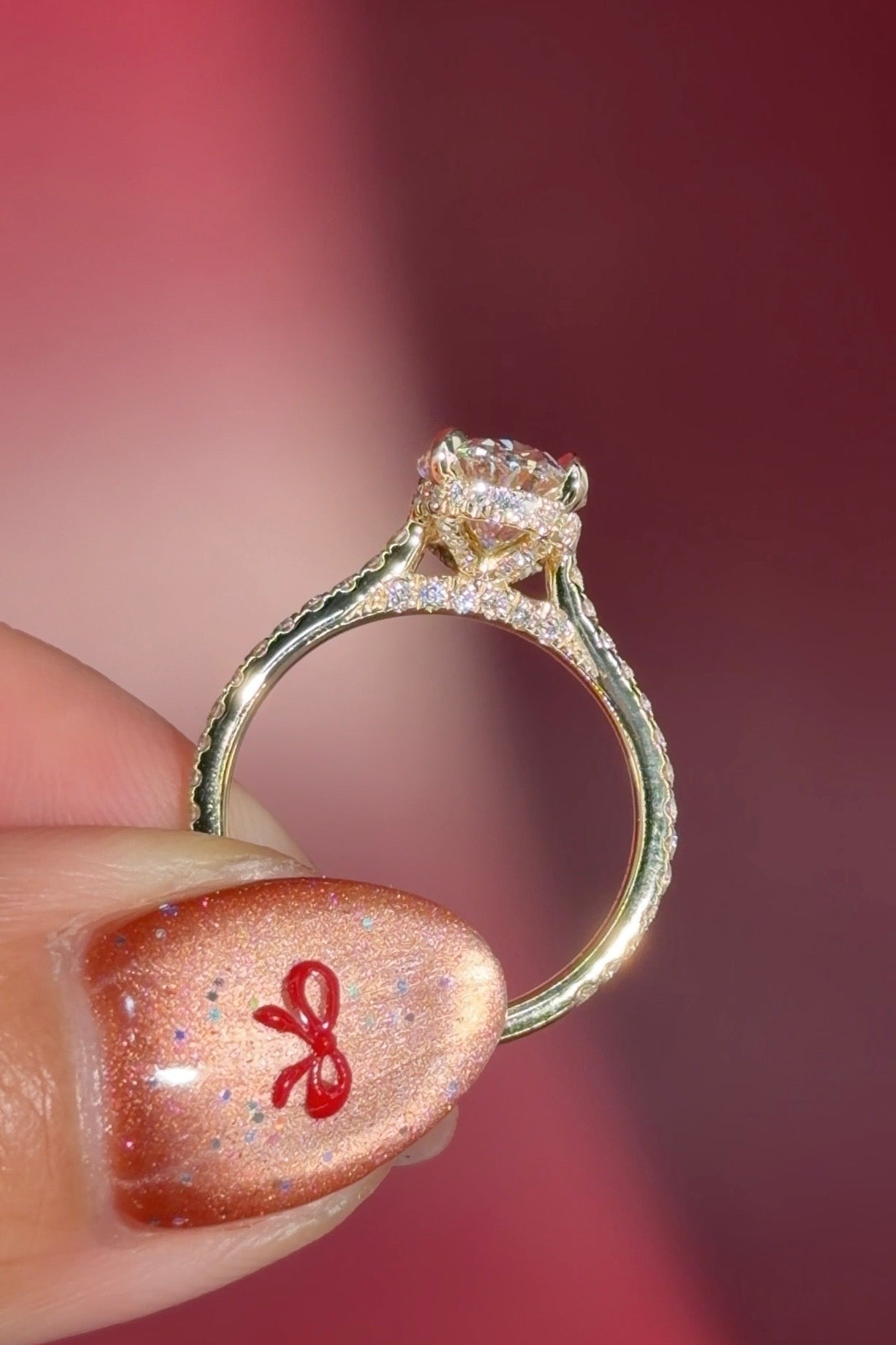 2.06ct D - VVS2 Oval Lab Diamond Stella - PBD Engagement Rings