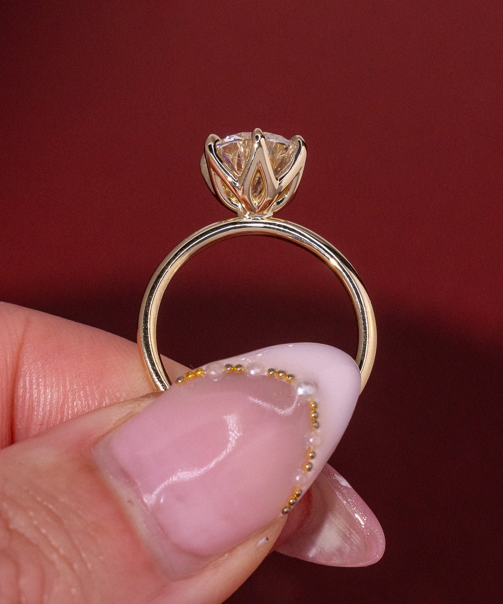 2.06ct E - VS1 Round Lab Diamond Caraline - PBD Engagement Rings