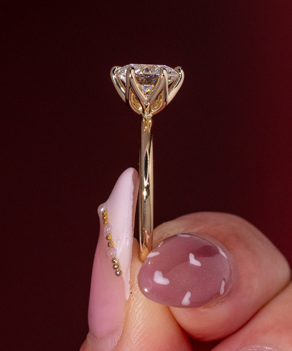 2.06ct E - VS1 Round Lab Diamond Caraline - PBD Engagement Rings