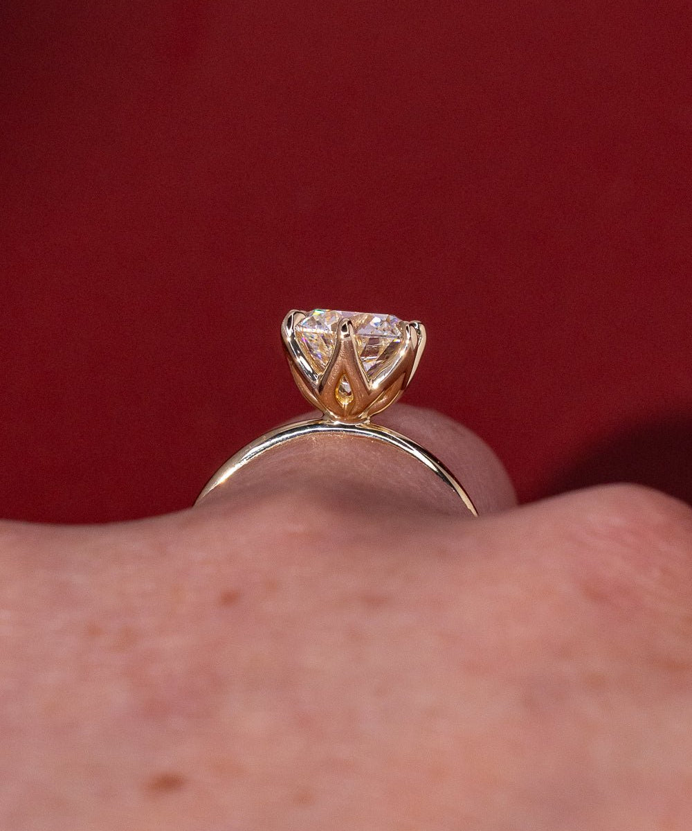 2.06ct E - VS1 Round Lab Diamond Caraline - PBD Engagement Rings