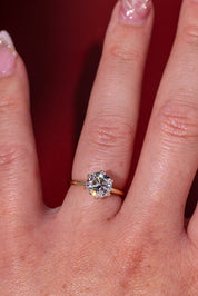 2.06ct E - VS1 Round Lab Diamond Caraline - PBD Engagement Rings