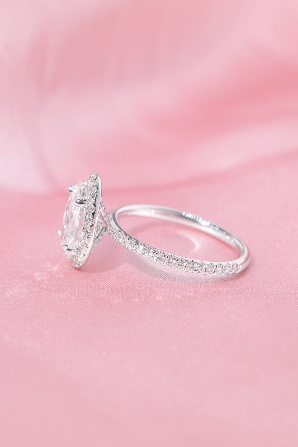 2.06ct E - VVS2 Oval Lab Diamond Angela - PBD Engagement Rings