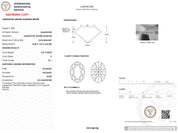 2.07 Carat D-VS1 Oval Lab Grown Diamond - IGI (#51474) Loose Diamond Princess Bride Diamonds 