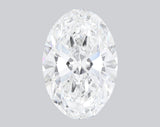 2.07 Carat D-VVS2 Oval Lab Grown Diamond - IGI (#127509)