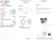 2.07 Carat F-VS1 Oval Lab Grown Diamond - IGI (#51468) Loose Diamond Princess Bride Diamonds 