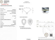 2.07ct D - VS1 Pear Lab Diamond Leilani - PBD Pending