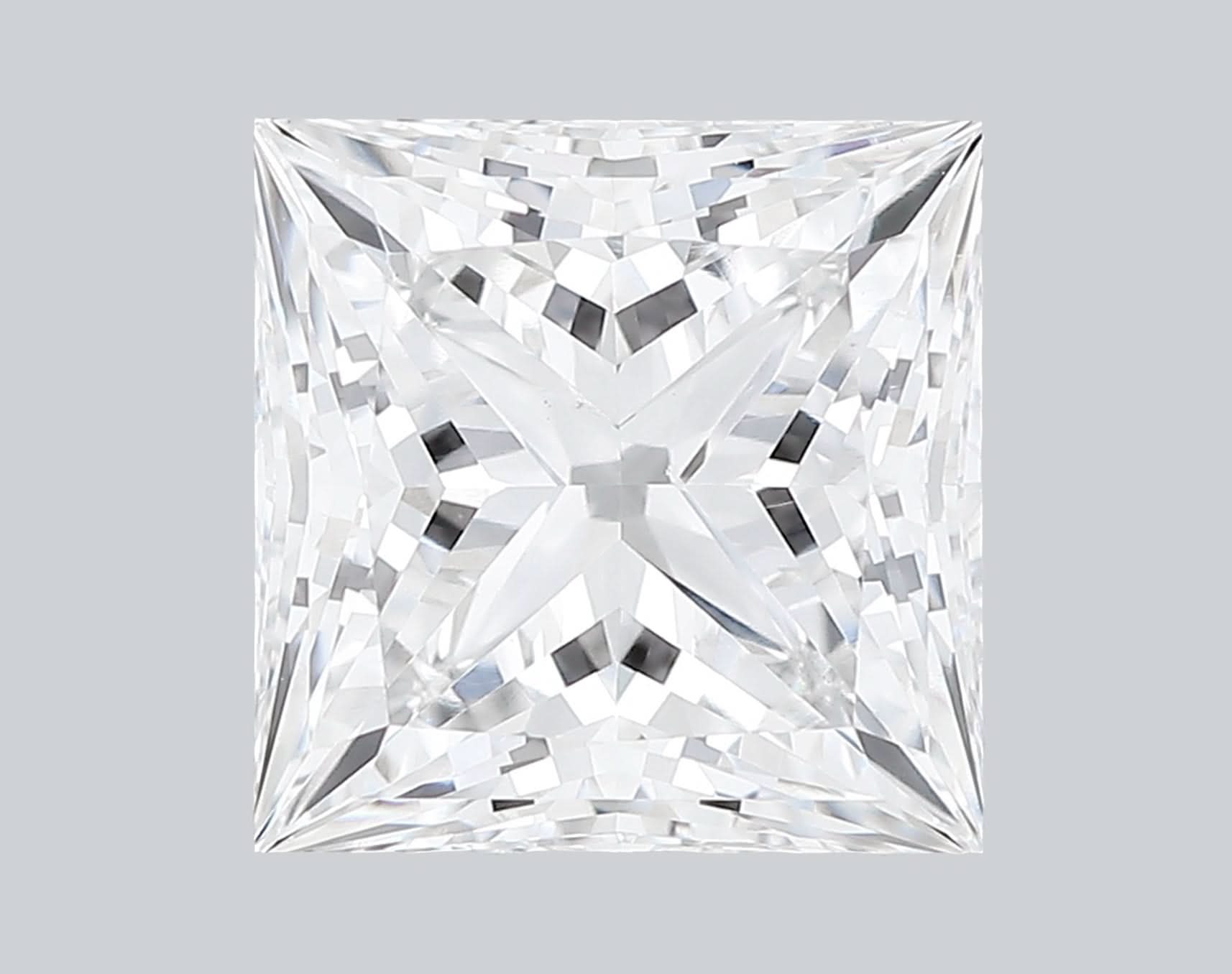 2.08 Carat D - VS1 Princess Lab Grown Diamond - IGI (122972) - PBD Loose Diamond