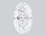 2.08 Carat D-VVS2 Oval Lab Grown Diamond - IGI (#128303)