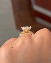 2.08ct D - VS1 Princess Lab Diamond Nova - PBD Engagement Rings