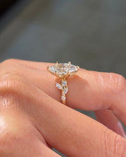2.09ct D-VS1 Marquise Lab Diamond Sage - PBD Engagement Rings