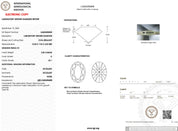 2.09ct D-VS1 Oval Lab Diamond Lindsey Engagement Rings Princess Bride Diamonds 