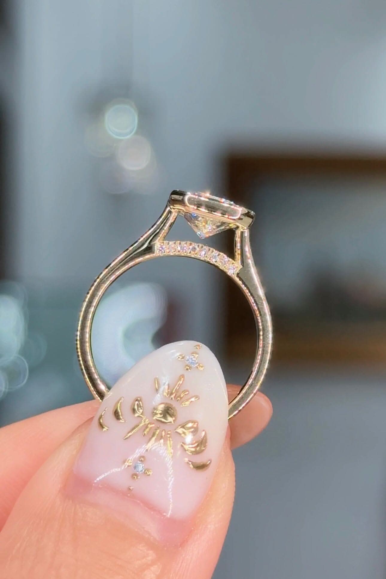 2.09ct E - VVS1 Radiant Lab Diamond Casey - PBD Engagement Rings