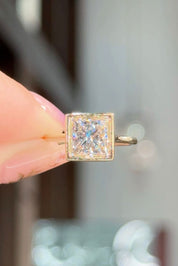 2.09ct F - VS1 Princess Lab Diamond Ava - PBD Engagement Rings