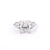 2.0mm Meghan Cushion Engagement Rings Princess Bride Diamonds 