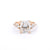 2.0mm Meghan Cushion Engagement Rings Princess Bride Diamonds 