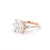 2.0mm Meghan Cushion Engagement Rings Princess Bride Diamonds 