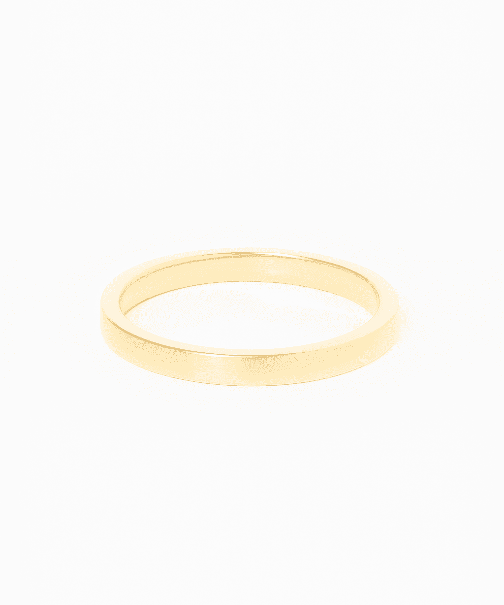 2.0mm Satin Flat Band - PBD Rings