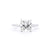 2.0mm Tiana Cushion Engagement Rings Princess Bride Diamonds 