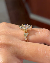 2.10ct D-VS1 Marquise Lab Diamond Ariel - PBD Engagement Rings