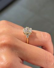 2.10ct D - VS1 Radiant Lab Diamond Marilyn - PBD Engagement Rings