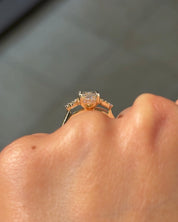 2.10ct D - VS1 Radiant Lab Diamond Marilyn - PBD Engagement Rings