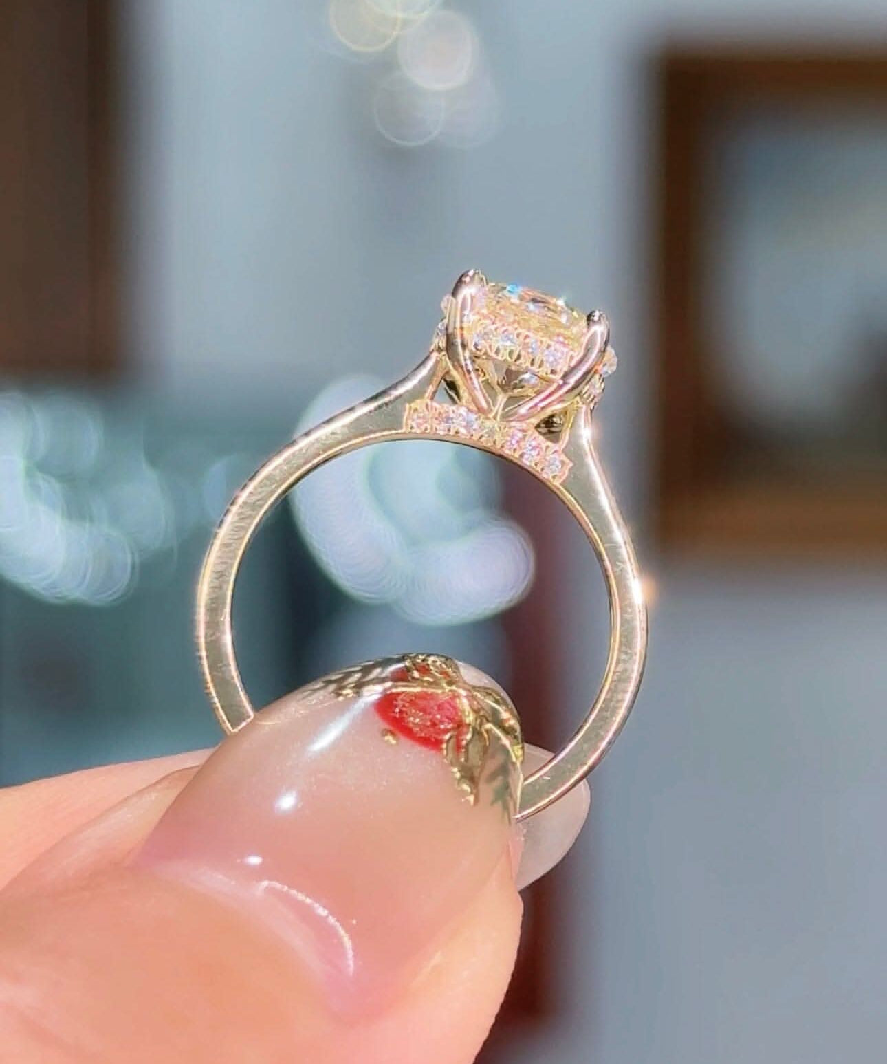 2.10ct E - VS1 Round Lab Diamond Alice - PBD Engagement Rings