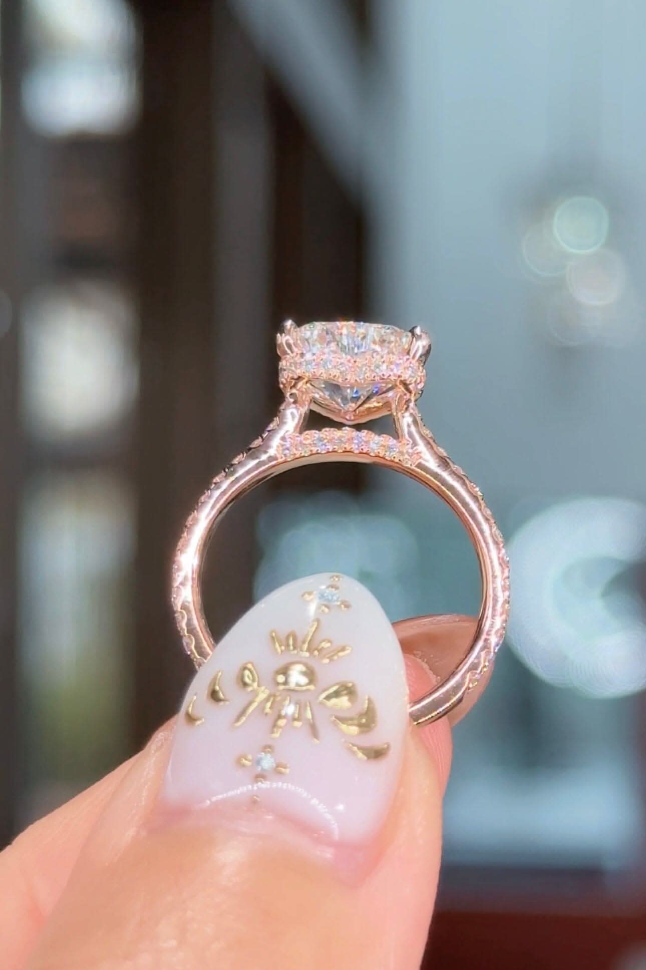 2.16ct E - VVS2 Heart Lab Diamond Jane - PBD Engagement Rings