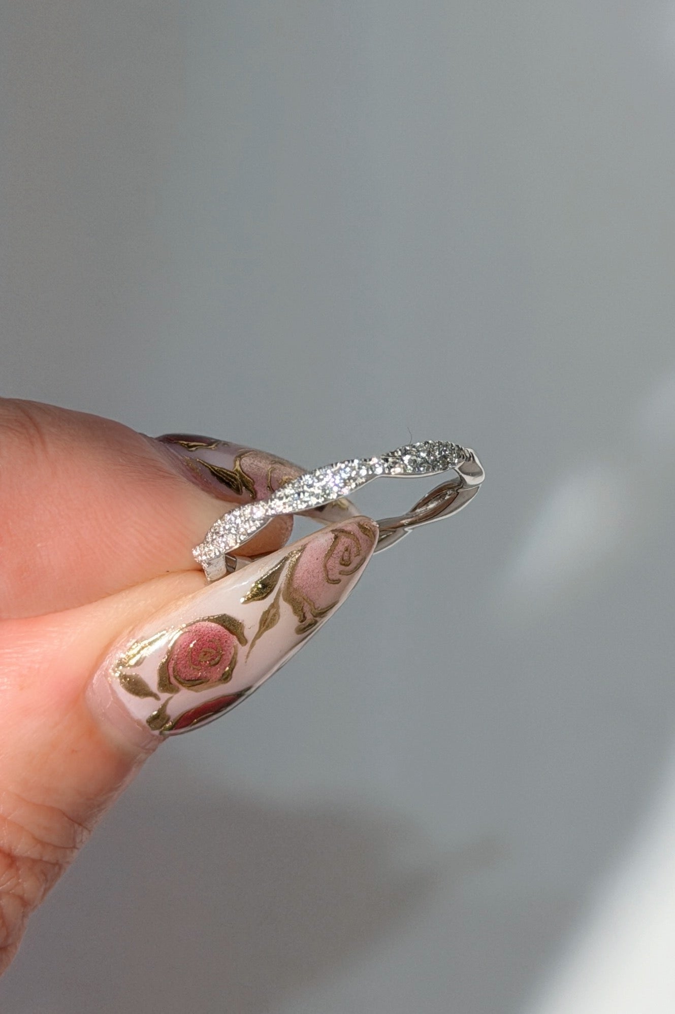 2.1mm Tight Braid Ring White Gold - PBD Rings