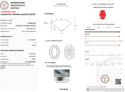 2.20 Carat D - VVS2 Oval Lab Grown Diamond - IGI (124484) - PBD Loose Diamond
